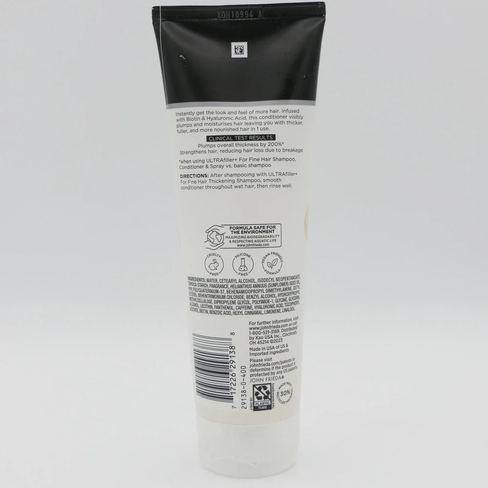 John Frieda Ultra Filler+ Thickening Conditioner For Fine Hair w/ Biotin 8.3 oz